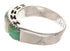 Mother Of Pearl Silver Southwest Turquoise Ring Size 8-3/4 MW64143